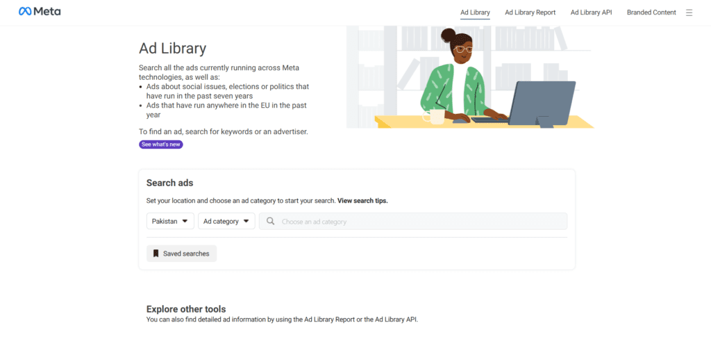 facebook ads library